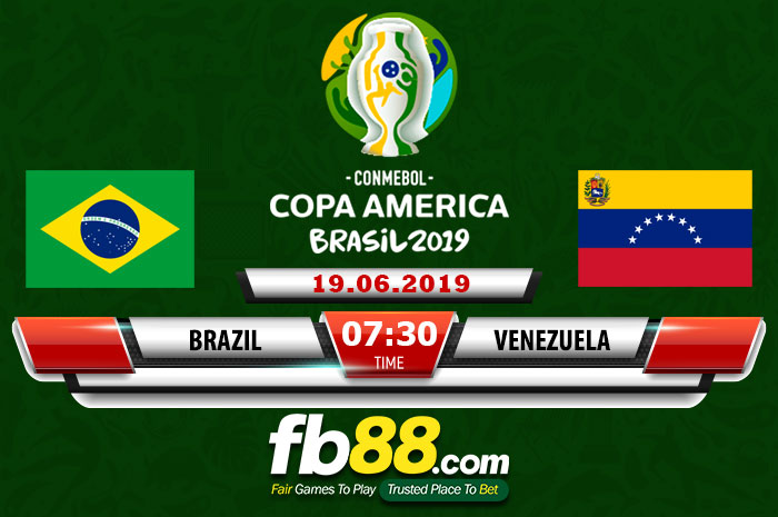 Brazil vs Venezuale 
07:30| 19.06.2019