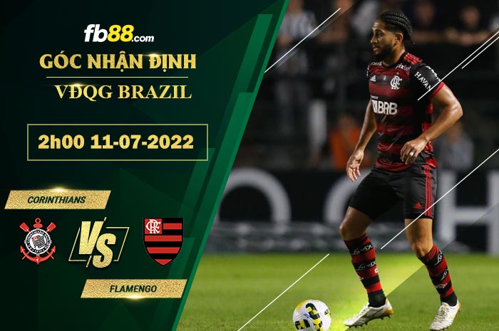 Fb88 soi kèo trận đấu Corinthians vs Flamengo