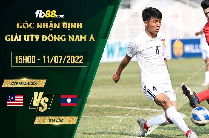 fb88 tỷ lệ kèo nhà cái U19 Malaysia vs U19 Lào
